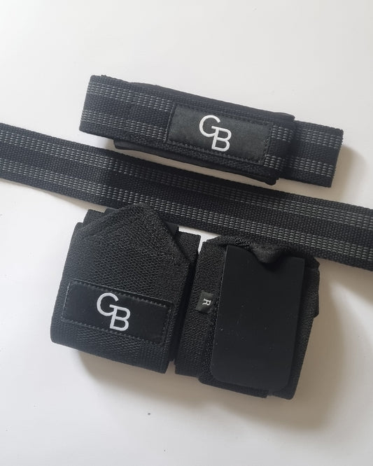 lifting straps, stiff wrist wraps, main view
