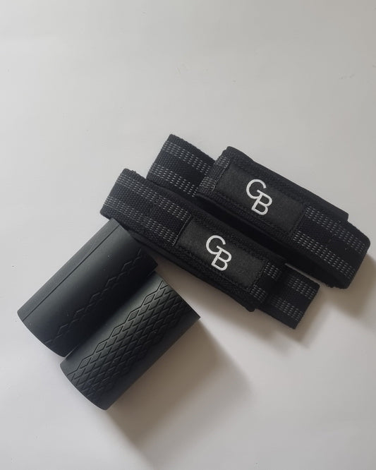 thick grips, lifting straps, main view